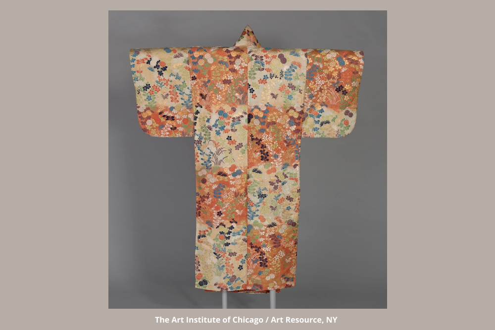 ピンクの唐織 - 着物デザイン | Paperblanks